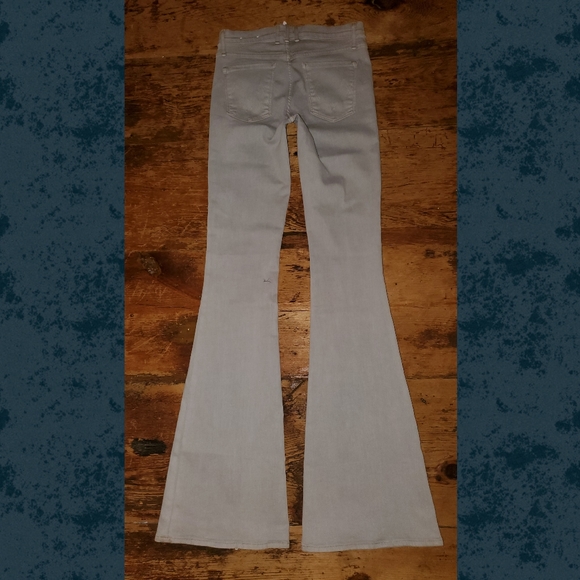 ๐๏ธ Mcquire denim Anthropologie Flare Jeans NWOT - Picture 5 of 14